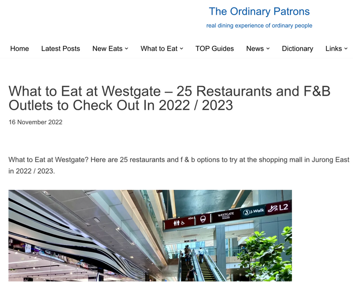 The Ordinary Patrons