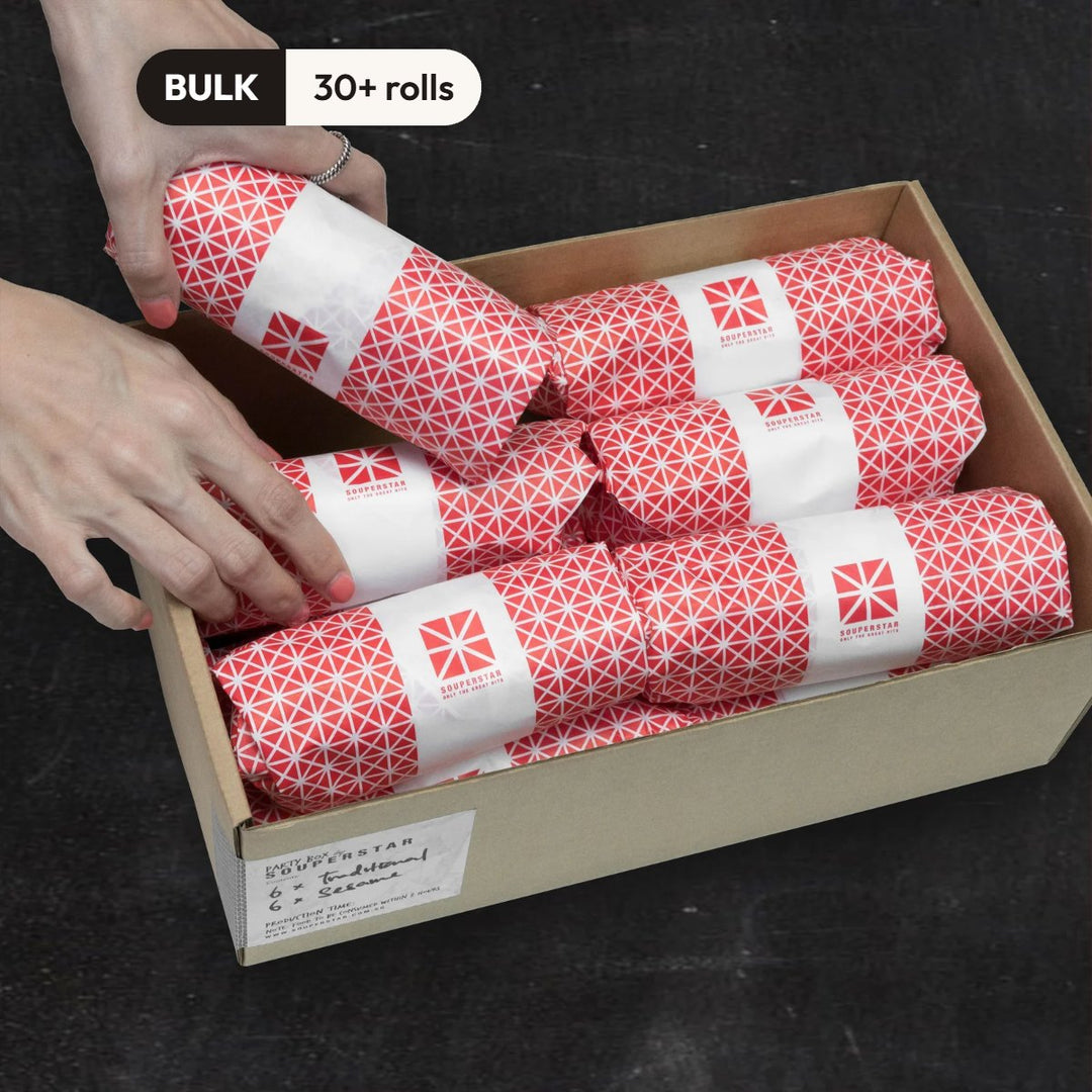 Bulk popiah catering order of 30 rolls or more from Souperstar