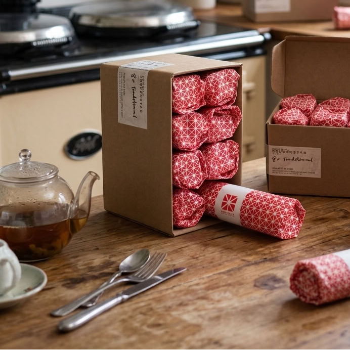 Souperstar popiah rolls in boxes, ready to serve